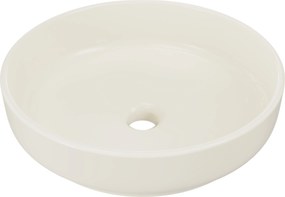 Comad Keramické umývadlo na dosku RIVER 1 IVORY MATT UN 40, béžová