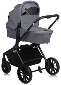 Lionelo - Kombinovaný kočík 2v1 MIKA PLUS Grey Stone