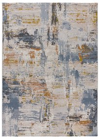 Modrý/béžový koberec 134x200 cm Springs – Universal