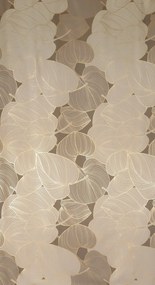 ZATEMŇOVACÍ ZÁVES NA KRÚŽKOCH FREESIA 140X250 CM BÉŽOVÁ