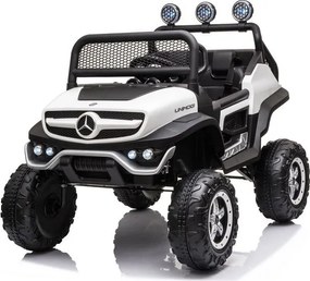 LEAN CARS Mercedes Unimog S Batériové vozidlo biela