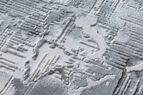 Koberec AKRYL VALS 0A046A C53 78 jasný sivý / tmavo sivý
