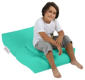 Sedací vak Kiddo (tyrkysová). Vlastná spoľahlivá doprava až k Vám domov. 1101676