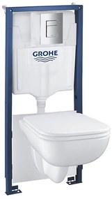 GROHE 39817000 - Sada pre WC SOLIDO 1,13 m keramika/biela