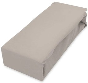 Plachta jersey s gumičkou 200x220 sivá