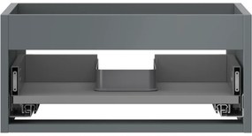 Mexen Box-A, závesná skrinka 50 cm, 1 zásuvka, grafitová matná, 91AX0-0500-235-1-66