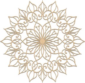 Drevená mandala Kvet života - Luxusná nástenná dekorácia | SENTOP HDF0247