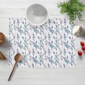 Biante Teflónové prestieranie na stôl TF-088 Levandule na bielom 30x40 cm