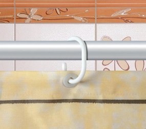 Kúpeľňový záves ružová mandala