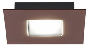 Fabbian Quarter hnedé stropné LED svetlo 2-pl.