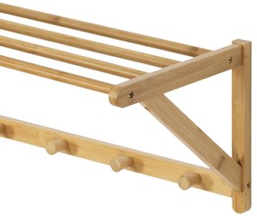 Autronic BONTEC Vešiak, bambus, prírodný, DR-B004 NAT Farba: Prírodné