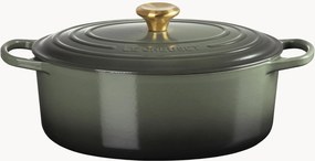 Oválny liatinový zapekací hrniec Signature