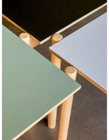 Jedálenský stôl z dubového dreva 107x190 cm Oblique – Hübsch