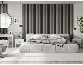 Mexen Lam-B, akustické stenové lamely 275 × 30 cm, HDF doska 4 mm, technická dyha, dub oceľový, S100-275307-3015-006