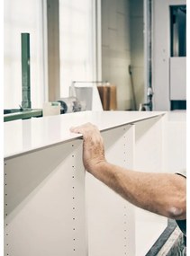 Biela nízka komoda 180x59 cm Edge by Hammel - Hammel Furniture