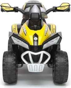 LEAN CARS Nabíjateľná štvorkolka GTS1188-A žltá