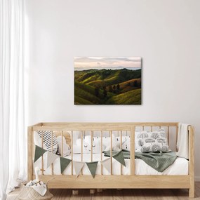 Obraz - Výhľad na thajské kopčeky (70x50 cm)