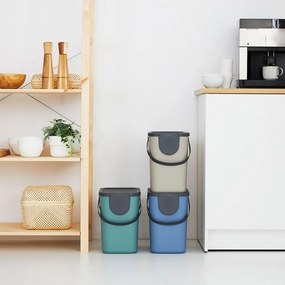 Kôš na triedený odpad ALBULA cappuccino 25 l