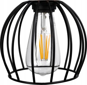 Závesná stropná LOFT 4x drôtená guľa