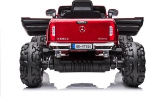 LEAN CARS Autobatérie Mercedes DK-MT950 4x4 Červená farba