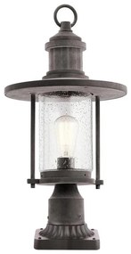 Kichler KL-RIVERWOOD3-M - Vonkajšia lampa RIVERWOOD 1xE27/60W/230V IP44 čierna