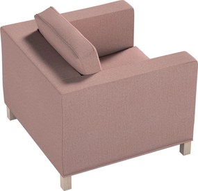 Poťah na kreslo Karlanda, krátky farba produktu ružová látka zapletaná