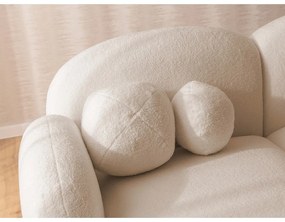 Svetlohnedá rohová pohovka z textílie buklé (ľavý roh/s leňoškou) Orbit – Ropez