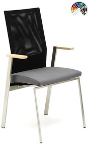 FORMDESIGN Konferenčné kreslo FIERO FIEROTEC DOS CUATRO čalúnenie KOMFORT koženka