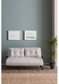 Dvojmiestná rozkladacia pohovka QIRA biela