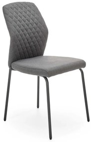 Jedálenská stolička K461 sivá