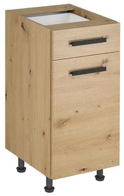 Skrinka do kuchyne Langen d40s1 úchyt dub artisan