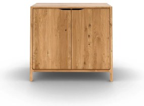 Skrinka z dubového dreva v prírodnej farbe 95x80 cm Twig – The Beds