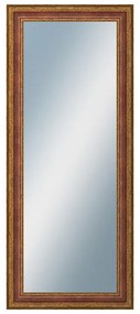 DANTIK - Zrkadlo v rámu, rozmer s rámom 50x120 cm z lišty HRAD červená (3006)