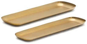 Antikoro tácky v súprave 2 ks 12,5x41 cm Aruc – Kave Home