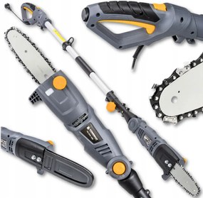 Elektrická reťazová píla na konáre s výložníkom, Teleskopická, Zahradná