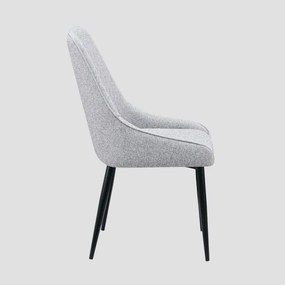 Jedálenská stolička SABOR sivá 737886