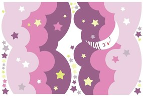 Nástenná samolepka Ambiance Scandinavian Clouds Starry Sky