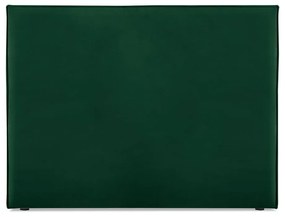 Tmavozelené čelo postele 140x120 cm Natalia – Milo Casa
