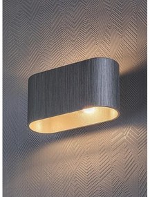 Rabalux 7025 - Nástenné svietidlo KAUNAS 1xG9/10W/230V šedá