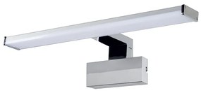 TOP LIGHT Svetlo nástenné Texas CCT, Strieborná-Chróm