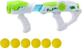 LEAN Toys Arkádová hra Streľba Astronaut 2 zbrane gule šípy