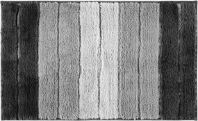 Kúpeľňový koberček BLOCK sivý