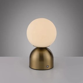 Schöner Wohnen 19218-12 - stolová stmievateľná LED lampa RUDI LED/1,2W/5V zlatá
