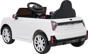Elektrické autíčko Mini Cooper biele