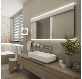 Zrkadlo do kúpeľne s LED osvetlením Nimco 120x70 cm ZP 12006
