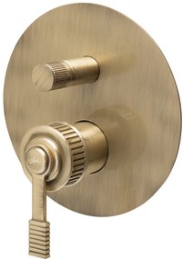 Sapho Sapho, VERSI podomietková sprchová batéria, 2 výstupy, bronz, RV042/18