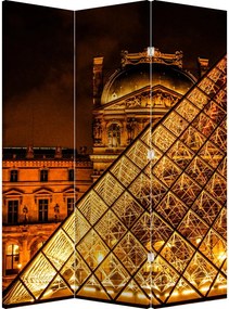 Paraván - Louvre v Paríži (126x170 cm)