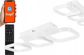 LED stmievateľné stropné svietidlo LED/33W/230V 3000-6500K biela Wi-Fi Tuya + DO