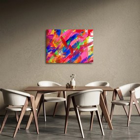Obraz - Farebná abstrakcia (70x50 cm)