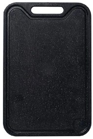 Doska na krájanie plastová 19x31 cm čierny vesmír